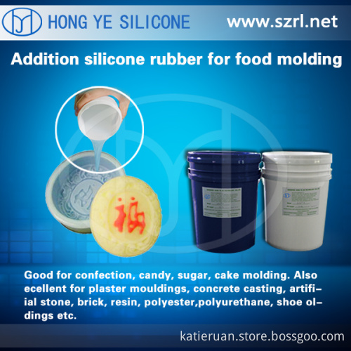 HY Liquid Food Grade Platinum Cure Silicone Rubber Food Mold Manufacturing